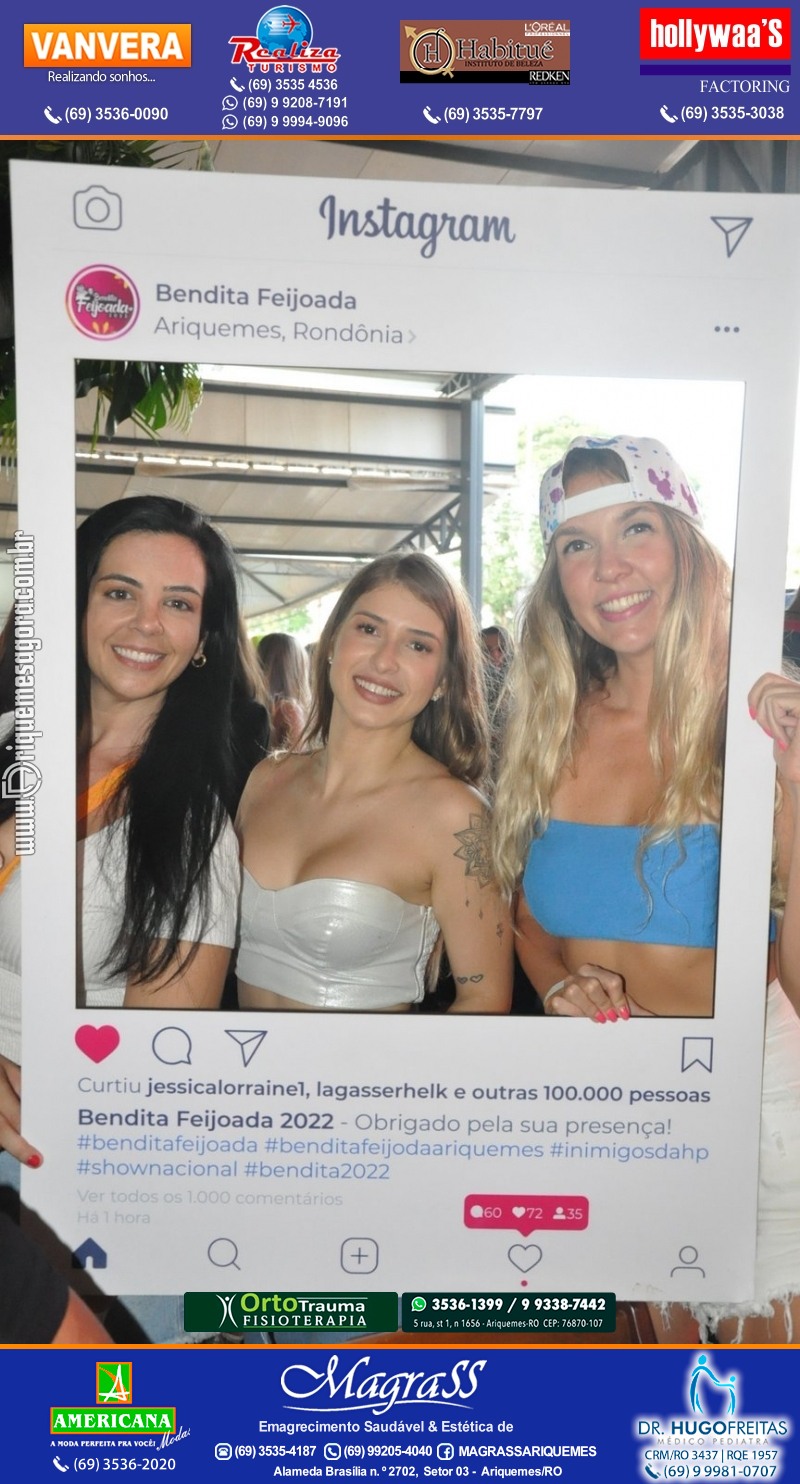 “Bendita Feijoada 2022” Produção HDeventosAriquemes Rondônia