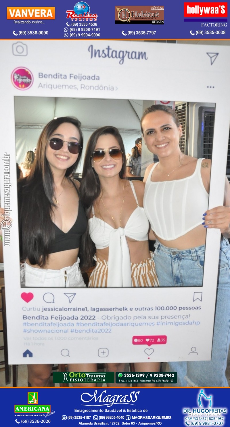 “Bendita Feijoada 2022” Produção HDeventosAriquemes Rondônia