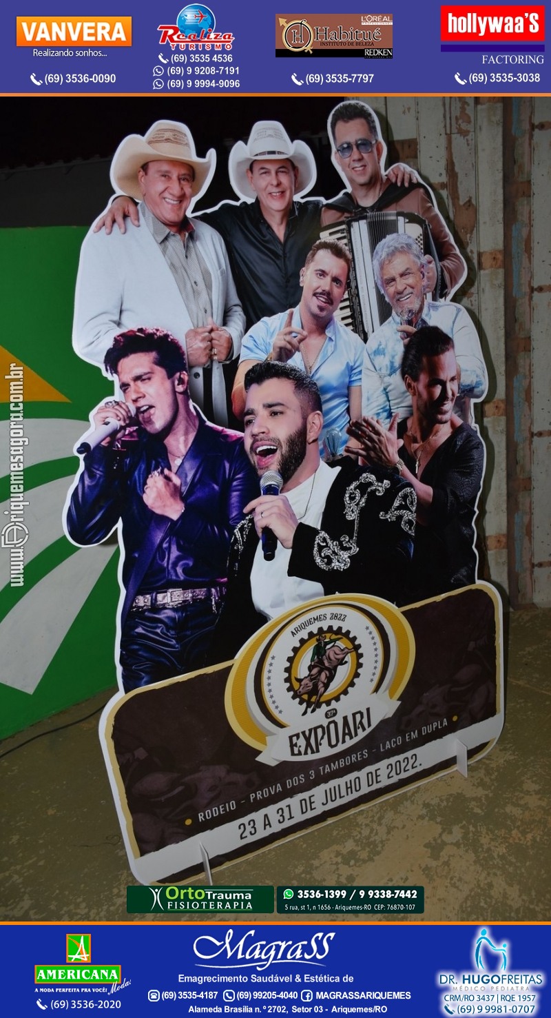 EXPOARI 2022 - Lançamento Oficial & Shows da 37ª Expoari em Ariquemes