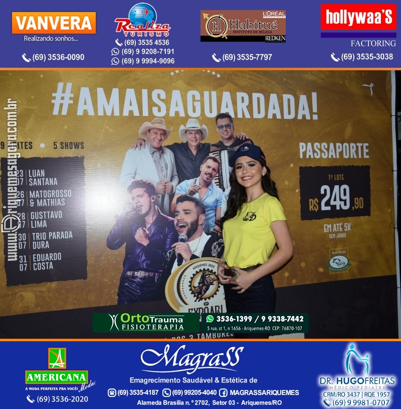 EXPOARI 2022 - Lançamento Oficial & Shows da 37ª Expoari em Ariquemes