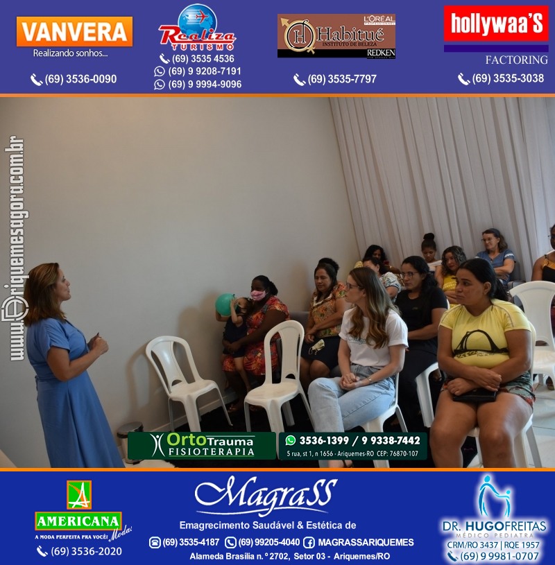 Workshop “Uma conversa sobre pertencimento” em Comemoração Mês da Mulher na Magrass Ariquemes Rondônia