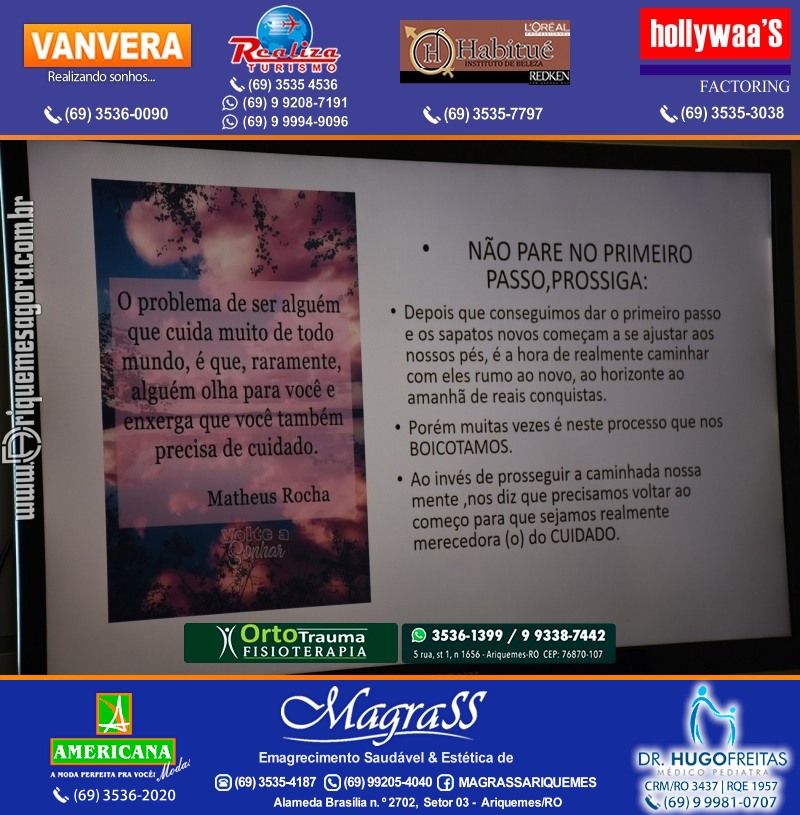 Workshop “Uma conversa sobre pertencimento” em Comemoração Mês da Mulher na Magrass Ariquemes Rondônia