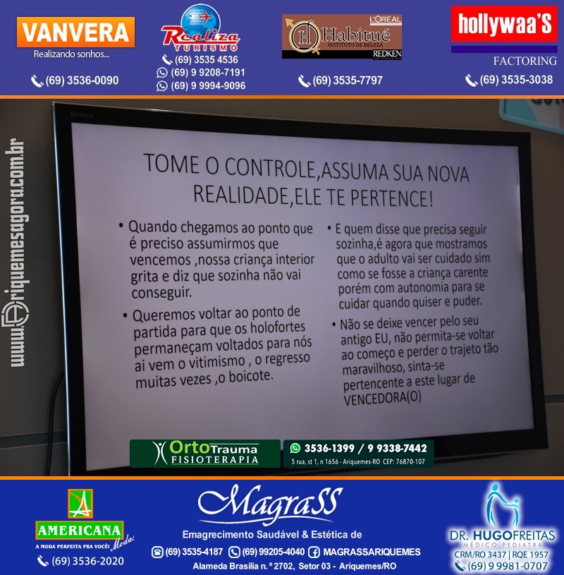 Workshop “Uma conversa sobre pertencimento” em Comemoração Mês da Mulher na Magrass Ariquemes Rondônia