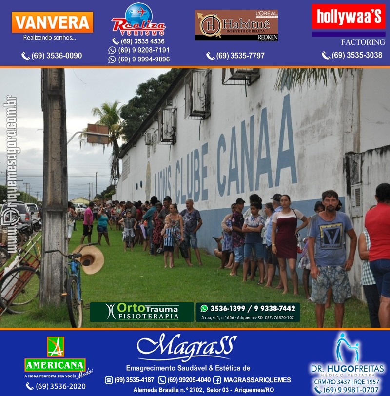 Lions Clube Ariquemes Canaã faz entrega de Peixe na Semana Santa