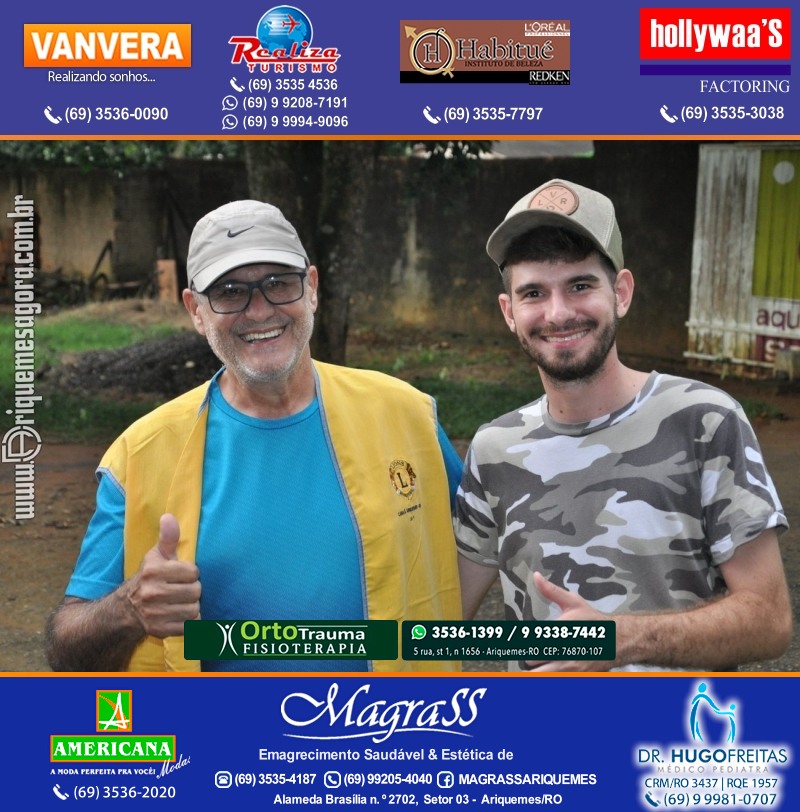 Lions Clube Ariquemes Canaã faz entrega de Peixe na Semana Santa