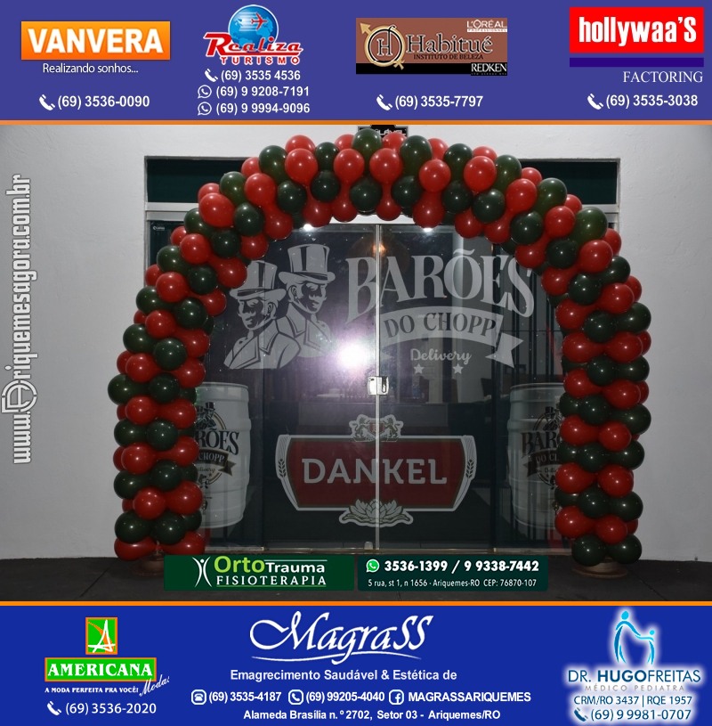 Inauguração Barões do Chopp Delivery na Av. Guaporé em Ariquemes