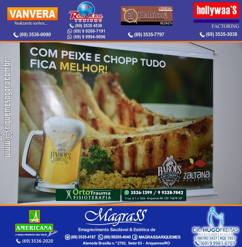 Inauguração Barões do Chopp Delivery na Av. Guaporé em Ariquemes