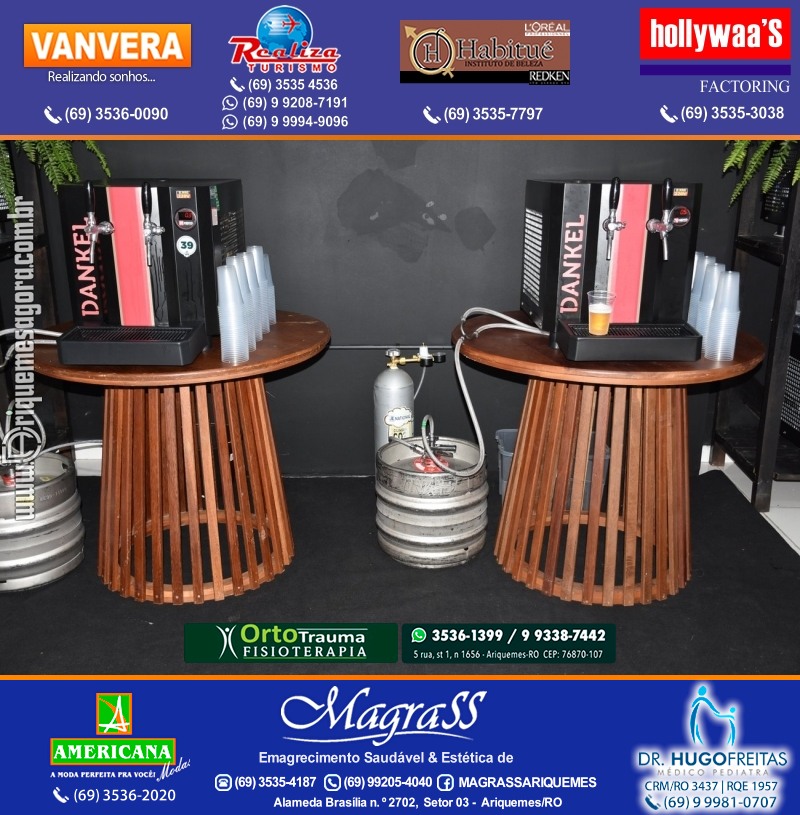 Inauguração Barões do Chopp Delivery na Av. Guaporé em Ariquemes