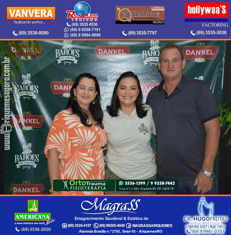 Inauguração Barões do Chopp Delivery na Av. Guaporé em Ariquemes