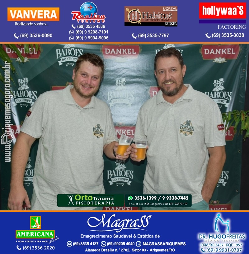 Inauguração Barões do Chopp Delivery na Av. Guaporé em Ariquemes
