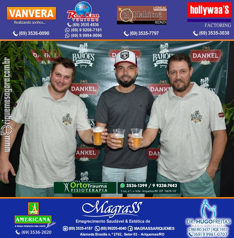 Inauguração Barões do Chopp Delivery na Av. Guaporé em Ariquemes