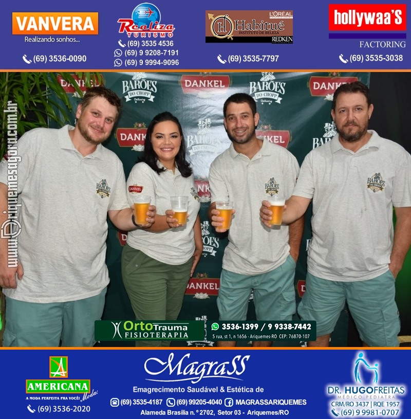 Inauguração Barões do Chopp Delivery na Av. Guaporé em Ariquemes