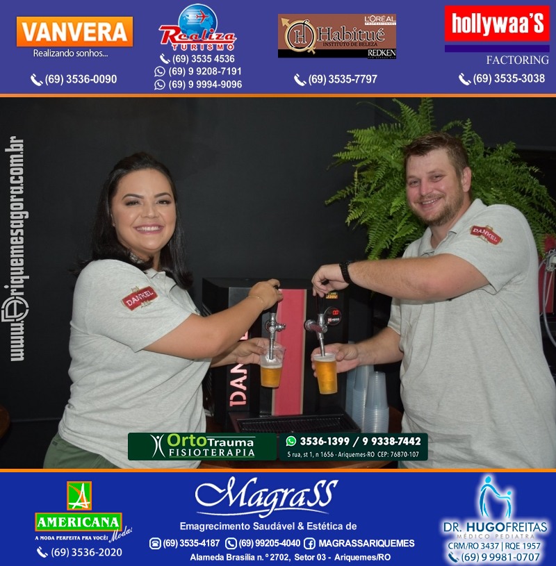 Inauguração Barões do Chopp Delivery na Av. Guaporé em Ariquemes