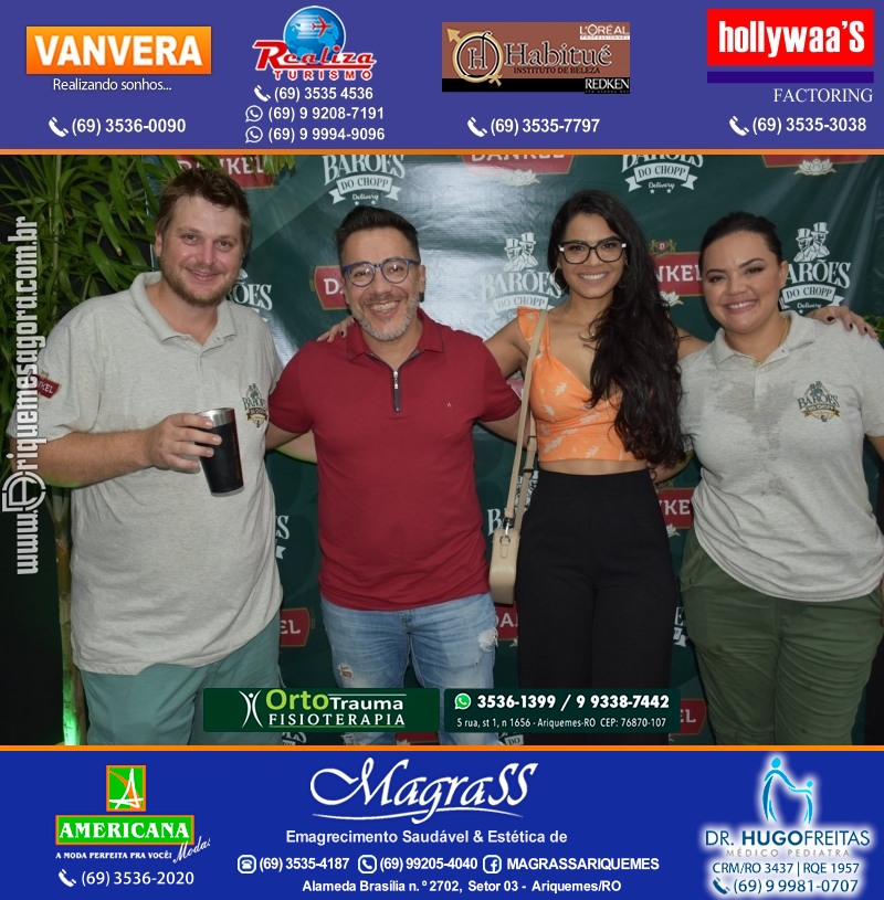 Inauguração Barões do Chopp Delivery na Av. Guaporé em Ariquemes