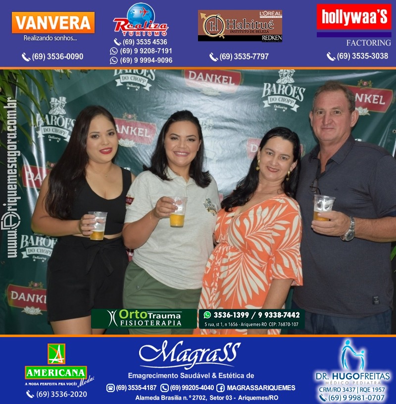 Inauguração Barões do Chopp Delivery na Av. Guaporé em Ariquemes