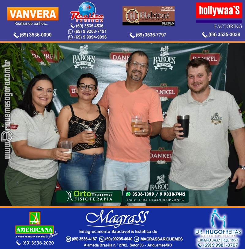 Inauguração Barões do Chopp Delivery na Av. Guaporé em Ariquemes