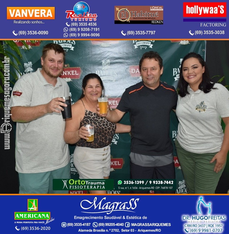 Inauguração Barões do Chopp Delivery na Av. Guaporé em Ariquemes