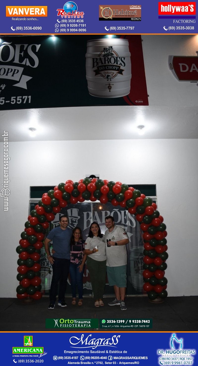 Inauguração Barões do Chopp Delivery na Av. Guaporé em Ariquemes