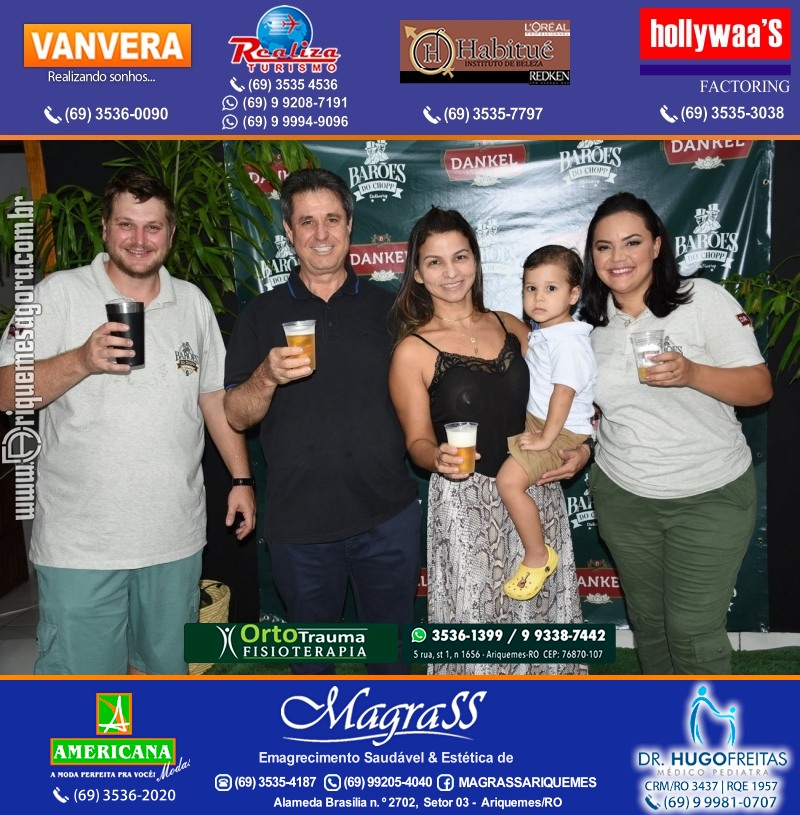 Inauguração Barões do Chopp Delivery na Av. Guaporé em Ariquemes