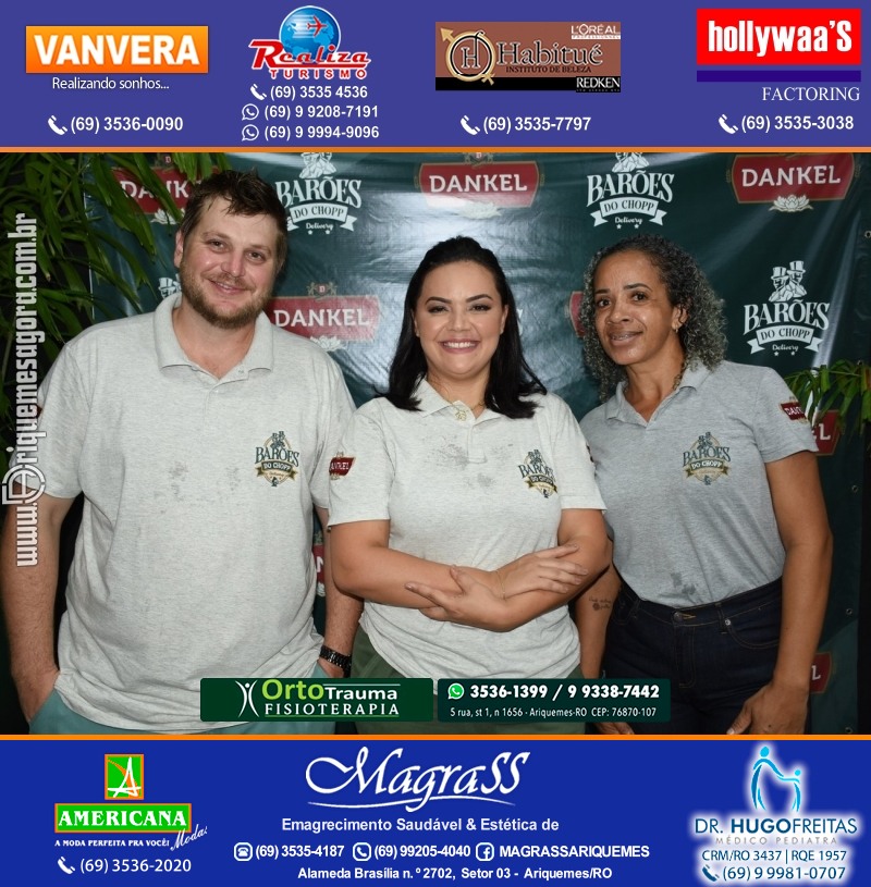 Inauguração Barões do Chopp Delivery na Av. Guaporé em Ariquemes
