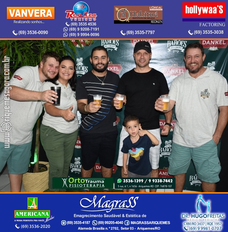 Inauguração Barões do Chopp Delivery na Av. Guaporé em Ariquemes