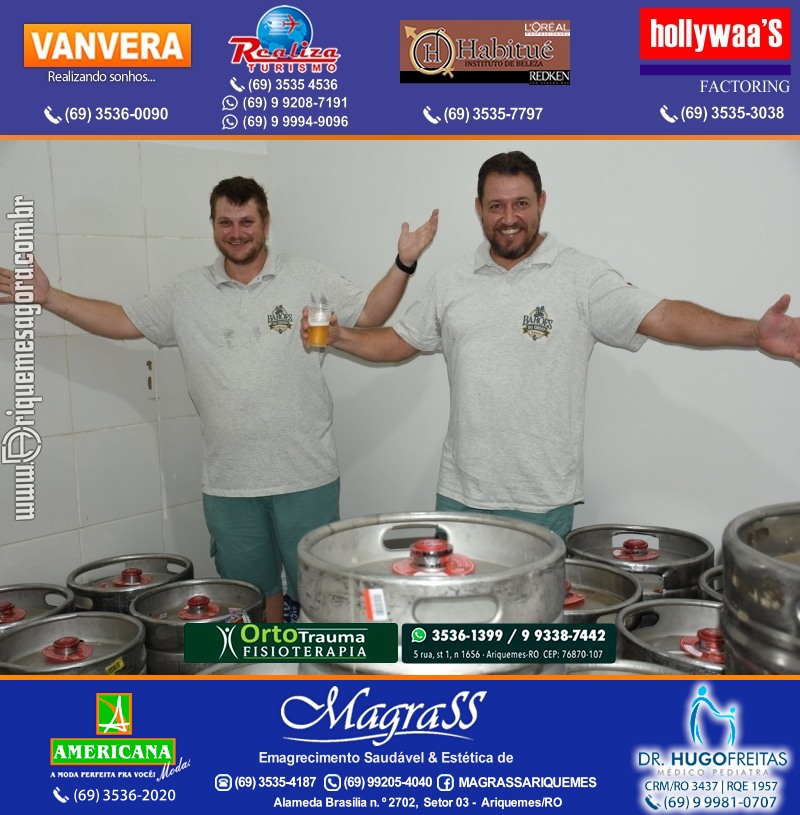 Inauguração Barões do Chopp Delivery na Av. Guaporé em Ariquemes