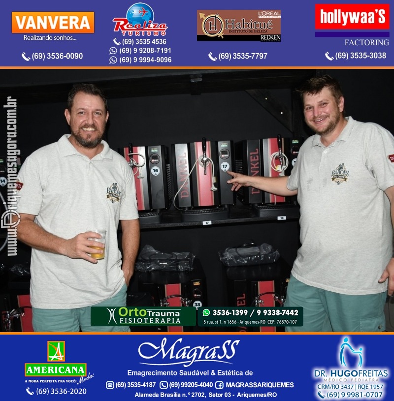 Inauguração Barões do Chopp Delivery na Av. Guaporé em Ariquemes