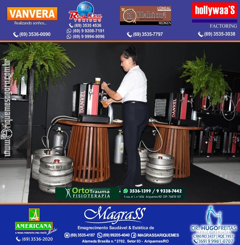 Inauguração Barões do Chopp Delivery na Av. Guaporé em Ariquemes