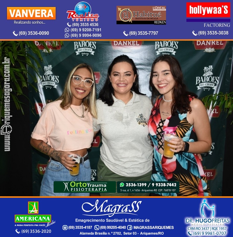 Inauguração Barões do Chopp Delivery na Av. Guaporé em Ariquemes
