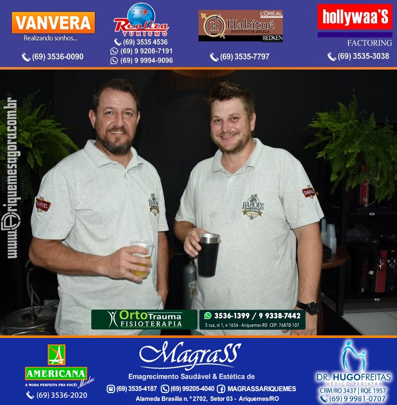 Inauguração Barões do Chopp Delivery na Av. Guaporé em Ariquemes