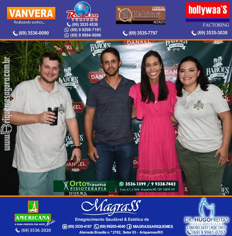 Inauguração Barões do Chopp Delivery na Av. Guaporé em Ariquemes