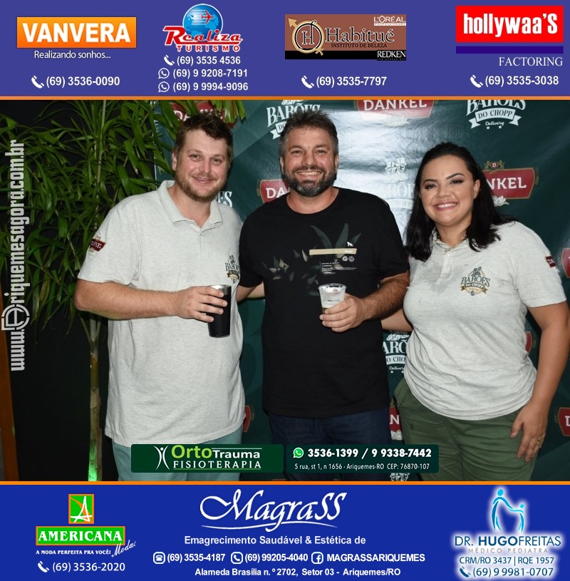 Inauguração Barões do Chopp Delivery na Av. Guaporé em Ariquemes