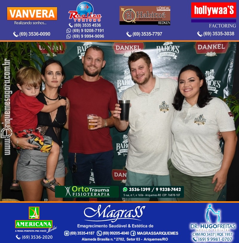 Inauguração Barões do Chopp Delivery na Av. Guaporé em Ariquemes