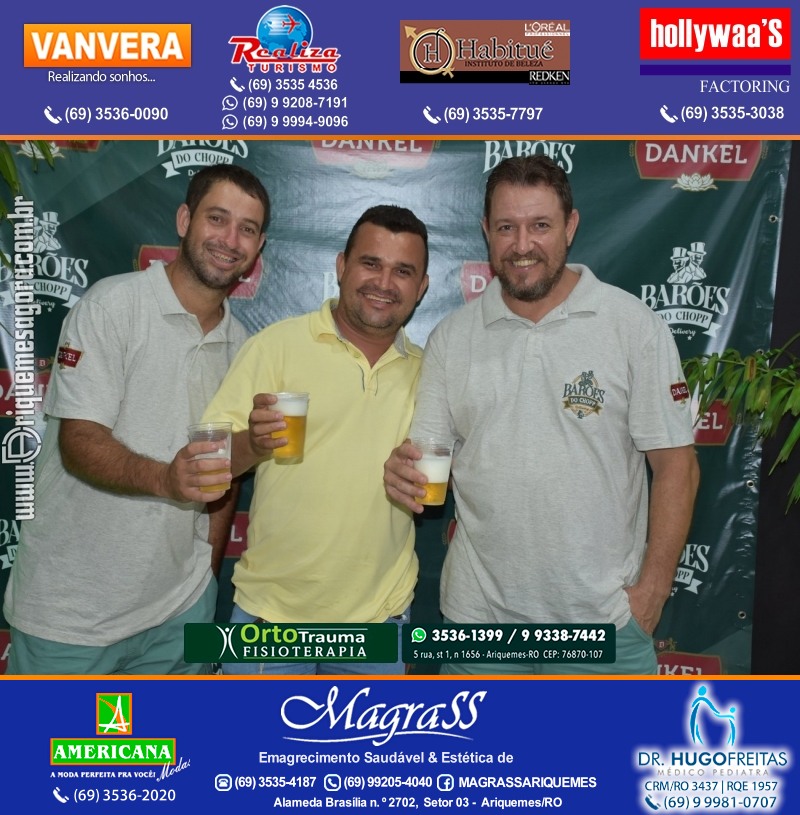 Inauguração Barões do Chopp Delivery na Av. Guaporé em Ariquemes