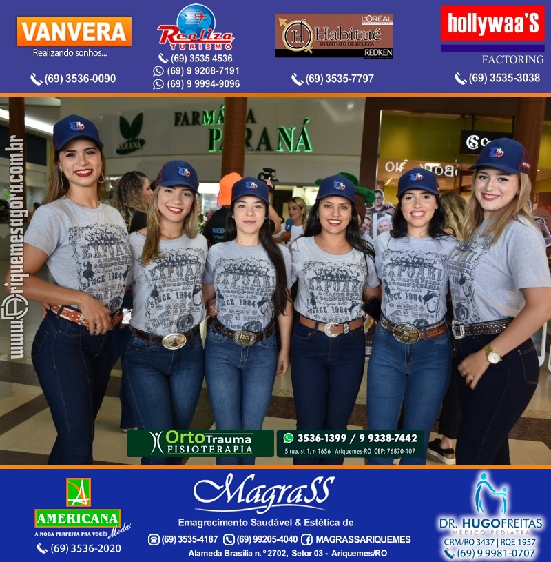 EXPOARI 2022 - Sorteio Kit Promocional “Visita seu Artista Favorito” no IG em Ariquemes