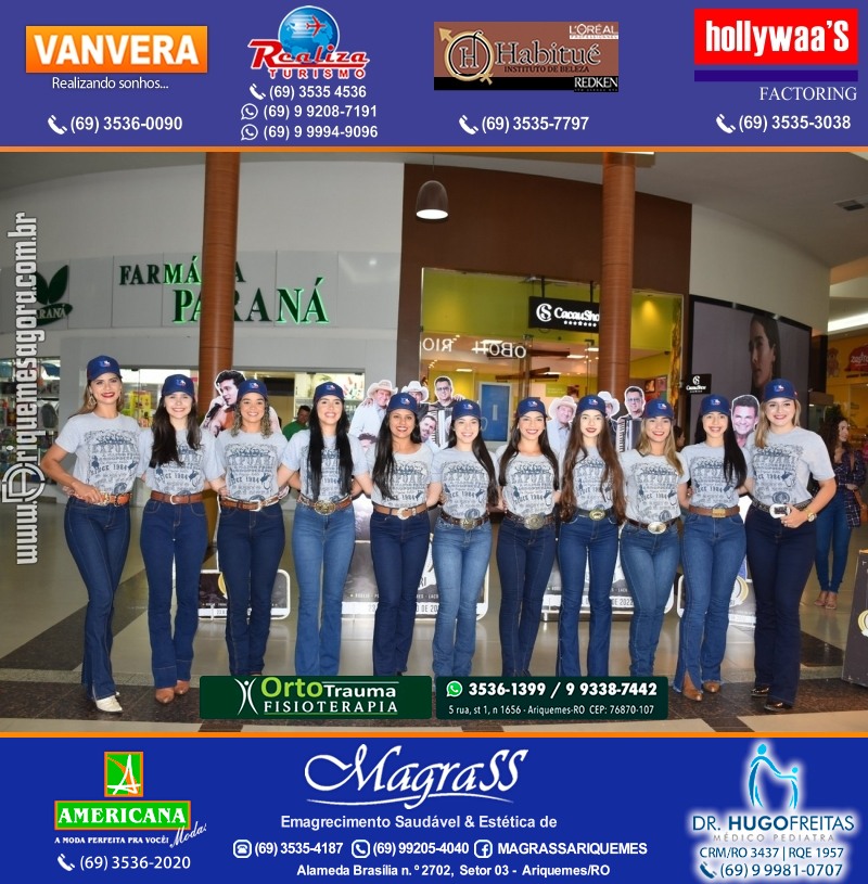 EXPOARI 2022 - Sorteio Kit Promocional “Visita seu Artista Favorito” no IG em Ariquemes