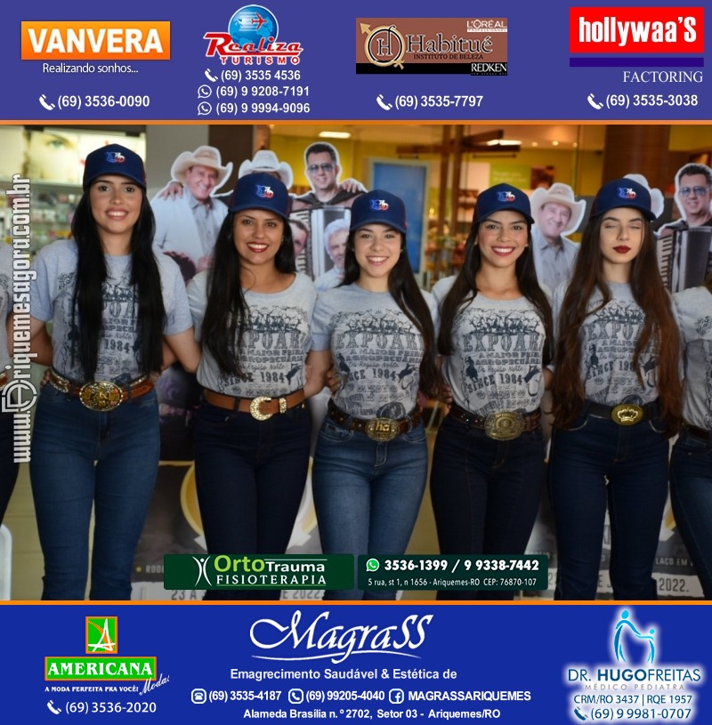 EXPOARI 2022 - Sorteio Kit Promocional “Visita seu Artista Favorito” no IG em Ariquemes
