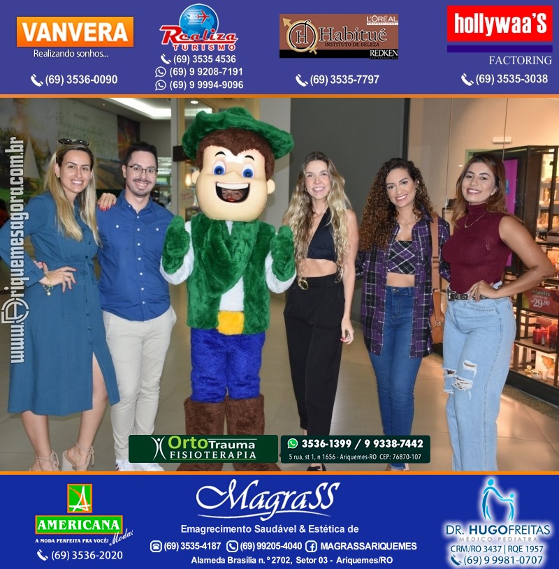 EXPOARI 2022 - Sorteio Kit Promocional “Visita seu Artista Favorito” no IG em Ariquemes
