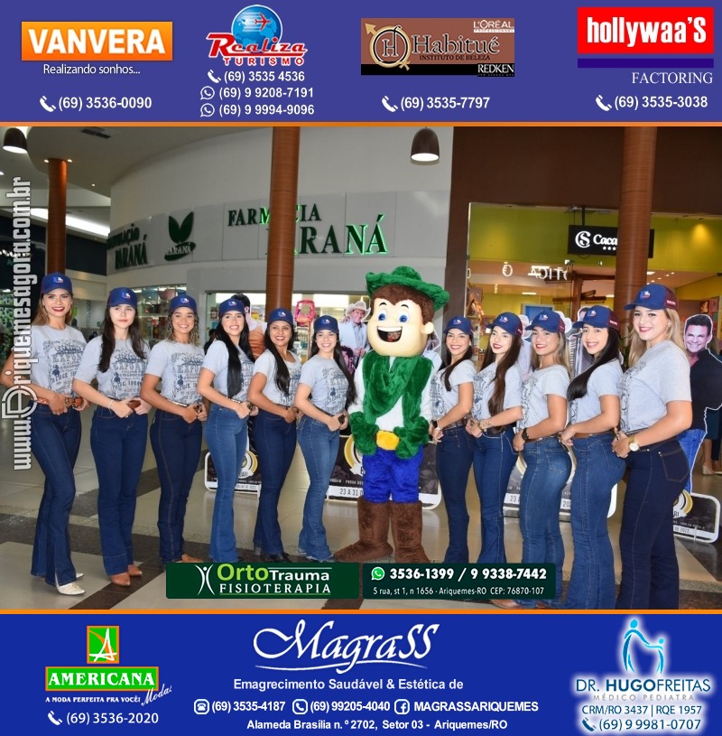 EXPOARI 2022 - Sorteio Kit Promocional “Visita seu Artista Favorito” no IG em Ariquemes