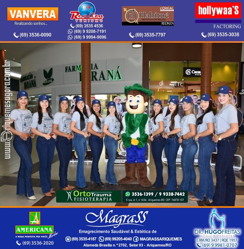 EXPOARI 2022 - Sorteio Kit Promocional “Visita seu Artista Favorito” no IG em Ariquemes