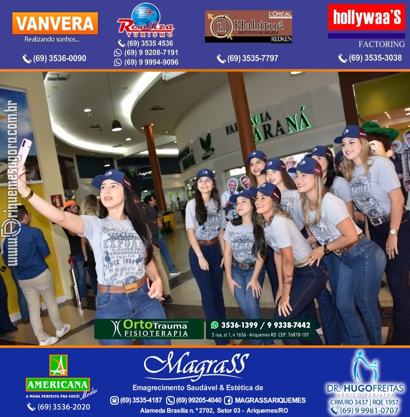 EXPOARI 2022 - Sorteio Kit Promocional “Visita seu Artista Favorito” no IG em Ariquemes