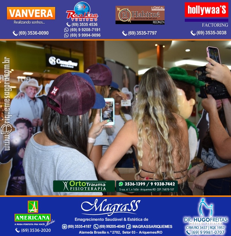 EXPOARI 2022 - Sorteio Kit Promocional “Visita seu Artista Favorito” no IG em Ariquemes