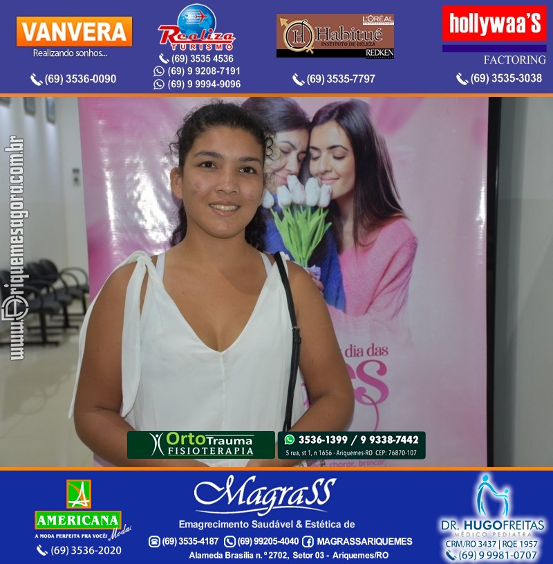 Palestra das Mães “O Amor Muda o Mundo” com Luciana Custódio na ACIA em Ariquemes