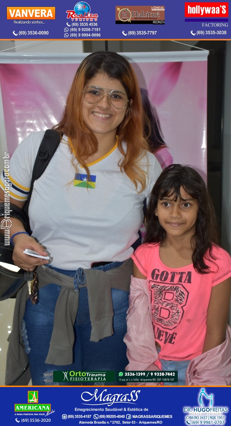 Palestra das Mães “O Amor Muda o Mundo” com Luciana Custódio na ACIA em Ariquemes