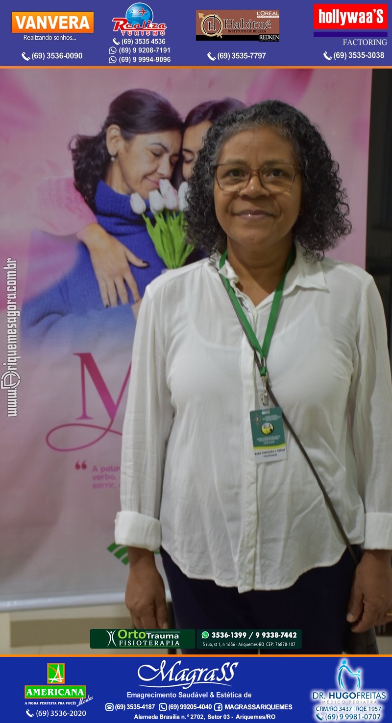 Palestra das Mães “O Amor Muda o Mundo” com Luciana Custódio na ACIA em Ariquemes