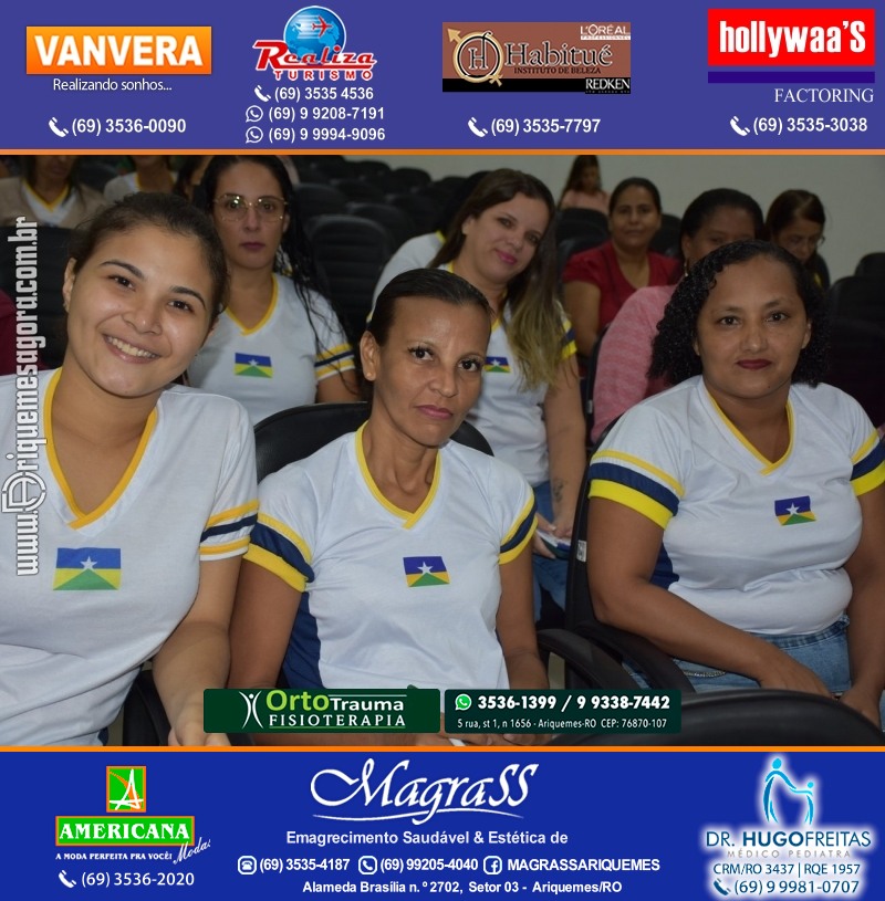 Palestra das Mães “O Amor Muda o Mundo” com Luciana Custódio na ACIA em Ariquemes