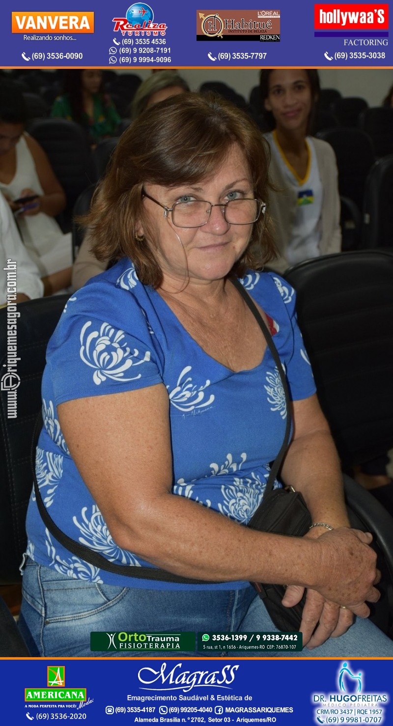Palestra das Mães “O Amor Muda o Mundo” com Luciana Custódio na ACIA em Ariquemes