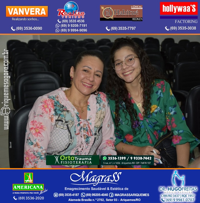 Palestra das Mães “O Amor Muda o Mundo” com Luciana Custódio na ACIA em Ariquemes
