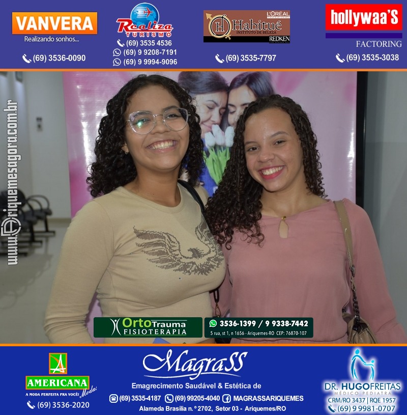Palestra das Mães “O Amor Muda o Mundo” com Luciana Custódio na ACIA em Ariquemes
