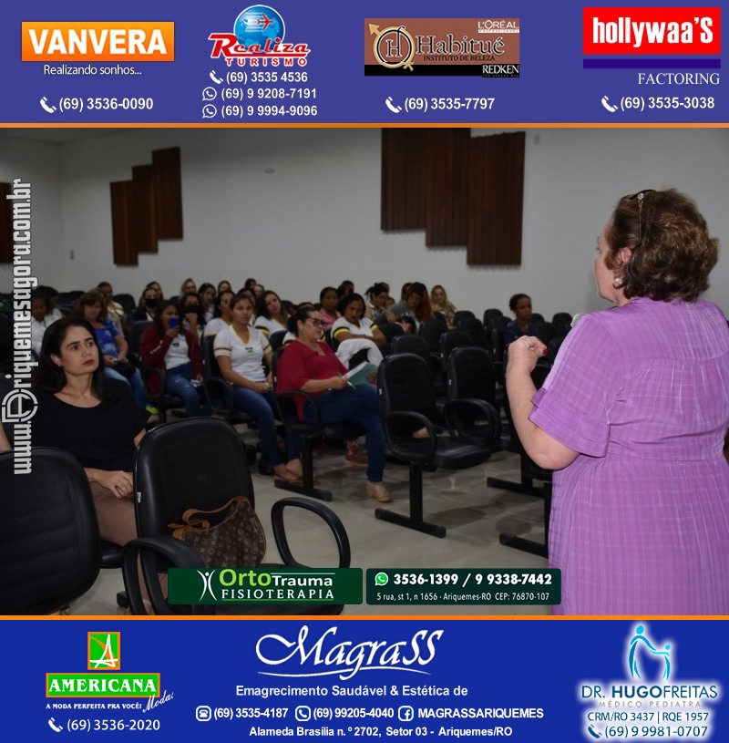 Palestra das Mães “O Amor Muda o Mundo” com Luciana Custódio na ACIA em Ariquemes